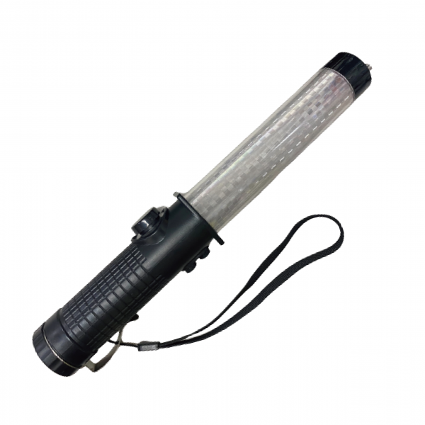 電池-哨音指揮棒4段式-30CM-紅藍