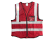 美式多口袋反光背心 - 加大尺寸3L